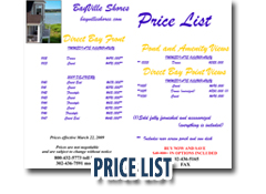 Price List